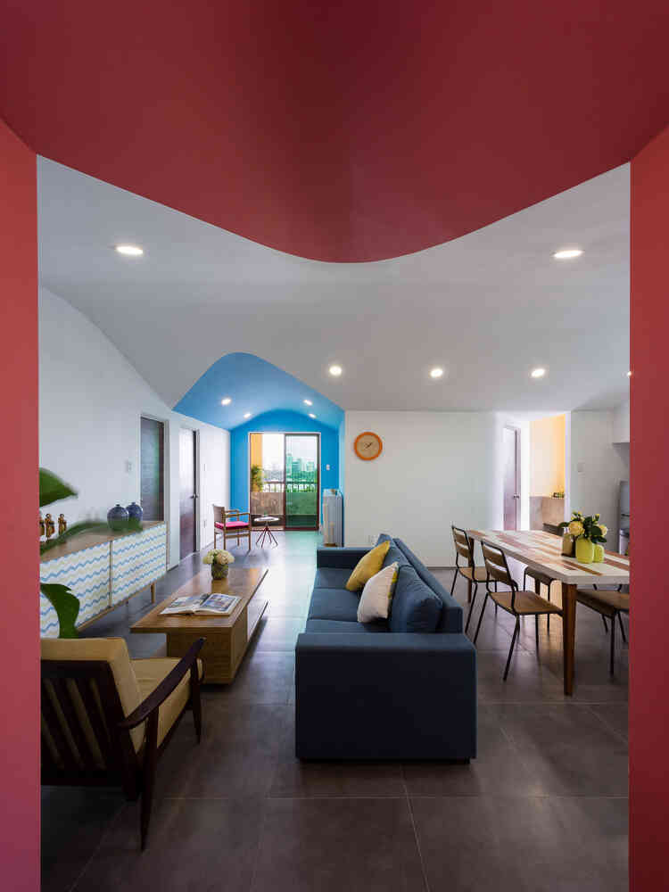 Căn hộ đầy màu sắc - Gợi ý cho thiết kế đơn giản, tiện nghi nhưng đẹp (1)