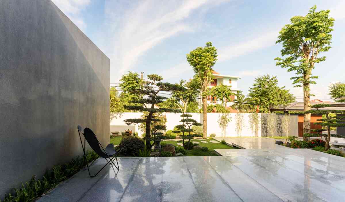 Nhà một tầng giữa khu vườn kiểu Nhật (4)