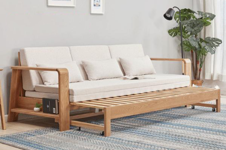 Sofa giường gỗ tự nhiên - Sofa Bed 200B