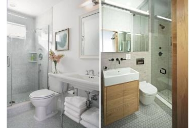 Bố trí lavabo và sen vòi hợp lý cho phòng tắm có diện tích nhỏ