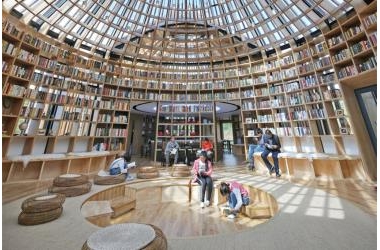 Thư viện độc đáo ở Hồ Bắc Trung Quốc