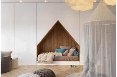 Phòng ngủ được thiết kế cho cô chủ tuổi “teen”