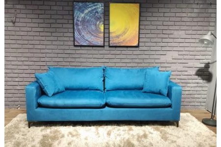 FABIO Sofa 3P - Blue