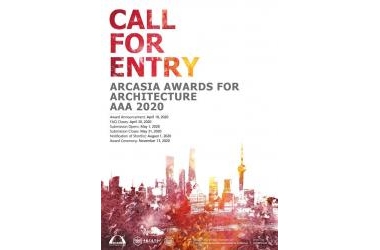 Thông báo Giải thưởng Kiến trúc ARCASIA 2020