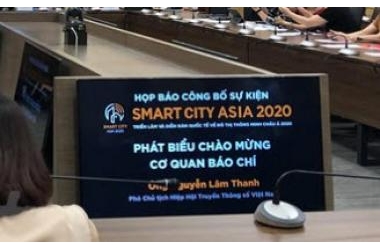 Công bố sự kiện Diễn đàn và Triển lãm quốc tế về đô thị thông minh châu Á - Smart City Asia 2020