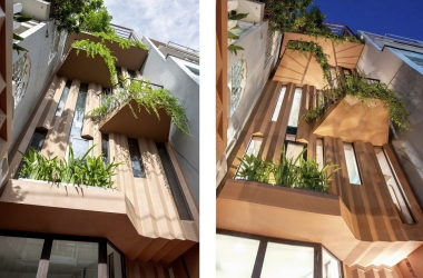 ROOM+ thiết kế nhà phố 6 tầng mang dáng dấp đại thụ