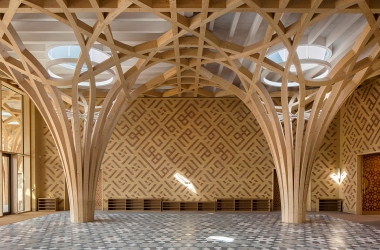 Kết cấu gỗ tự do của Blumer Lehmann