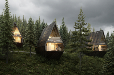 KTS người Ý Peter Pichler thiết kế khu nghỉ dưỡng sinh thái trên dãy An-pơ (Alps)