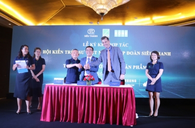 Hội KTS Việt Nam ký kết hợp tác với Tập đoàn Siêu Thanh