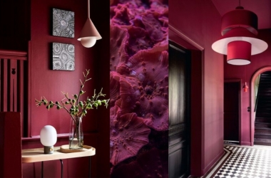 Ứng dụng màu của năm 2023 – Viva Magenta trong thiết kế nội thất