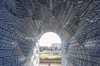 Cổng chào in 3D New Delft Blue: Nghệ thuật trang trí tiên phong