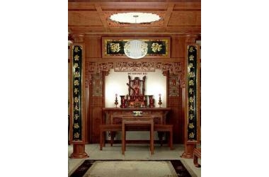 Đa Dạng Mẫu Mã Vách Ngăn Phòng Thờ Gỗ Tự Nhiên tại Phú Hải