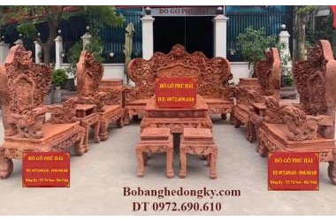Bàn Ghế Đồng Kỵ Phú Hải: Nét Tinh Hoa Nghệ Thuật Gỗ Việt