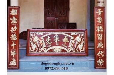 Ý Nghĩa Phong Thủy và Văn Hóa Của Hoành Phi Câu Đối Phú Hải