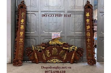 Hoành Phi Câu Đối Phú Hải: Nâng Tầm Giá Trị Không Gian Thờ Cúng
